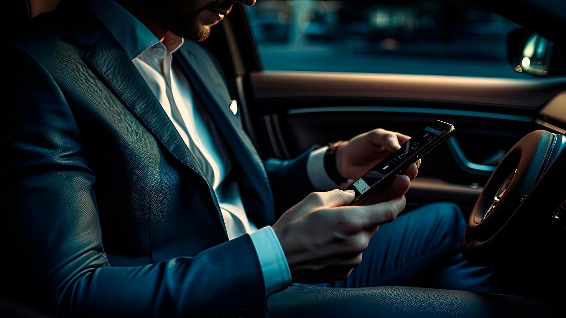BlackDrive corporate chauffeur service providing executive transportation for business clients