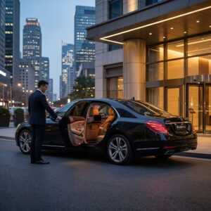 BlackDrive airport transfer service luxury chauffeur Toronto Pearson Airport - YYZ / YTZ / YHM